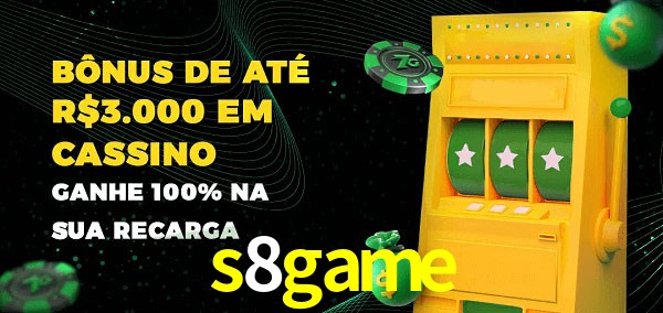 s8game melhor bônus de depósito