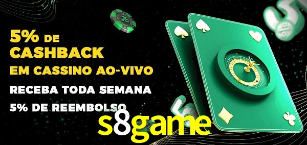 Promoções do cassino ao Vivo s8game